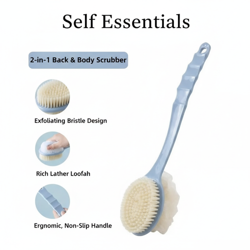 Long Handle Back Cleaner Brush